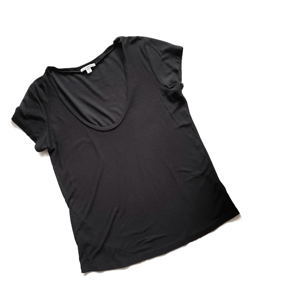 James Perse Oversized Slub Tee